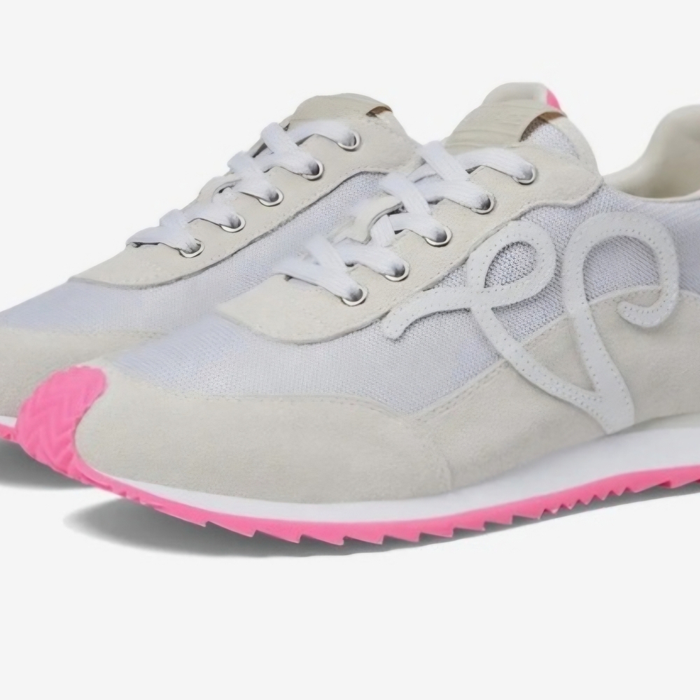 Vintage Havana Cream and Pink Sneakers
